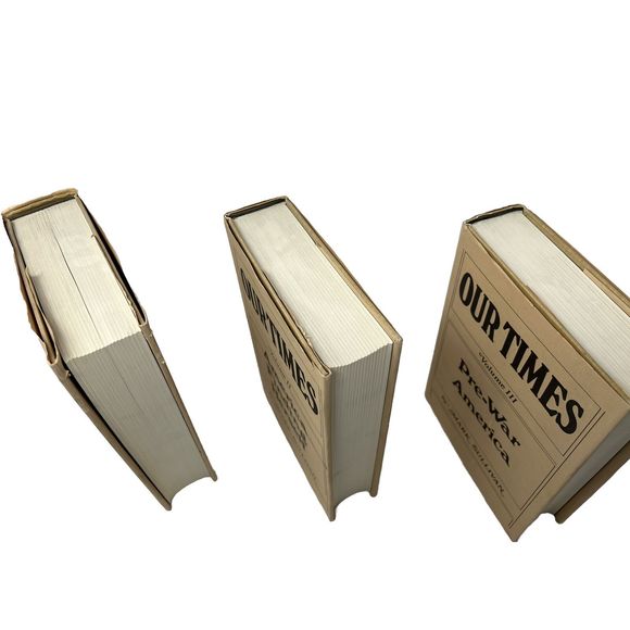 Our Times by Mark Sullivan 1970 Volumes 1, 2, And 3 VGC - Picture 6 of 6